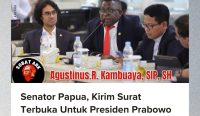 Agustinus R. Kambuaya, SIP,SH.Anggota DPD RI