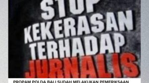 Dok.Seruan Stop Intimidasi Jurnalis
