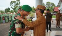 Bupati Mura Sambut Dandim 1013/Mtw Yang Baru