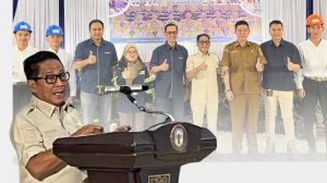 Bupati Heriyus dalam kegiatan bersama PT ALAM TRI GEO