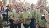 Wakil Ketua I DPRD Murung Raya Dina Maulidah saat menghadiri pembukaan Mura Expo 2026.