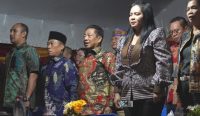 FOTO - Rumiadi saat hadir pada penutupan FBTTB.